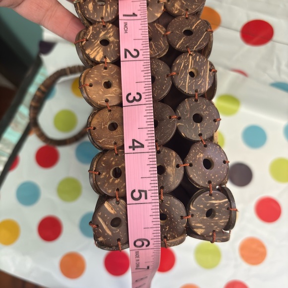Coconut Shell purse NWOT - Picture 12 of 12